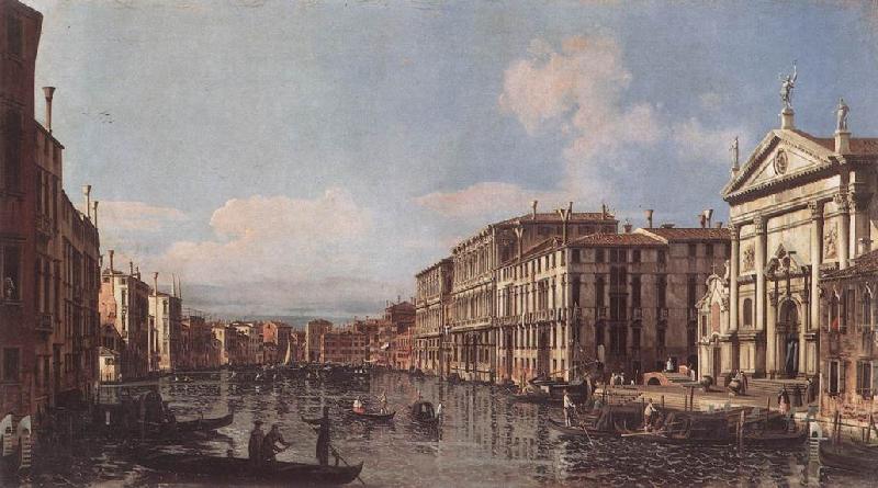 BELLOTTO, Bernardo View of the Grand Canal at San Stae oil painting picture